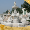 Big Marble Fountain Garden Stone Water Fountain with angel Statue